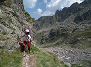 Dalla Bocchetta di Trona giro ad anello: LAGO ROTONDO - PIZZO PARADISO - VAL D'INFERNO – GIAROLO il 23 agosto 2011  - FOTOGALLERY